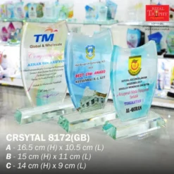 Crystal Plaque Budget 8172(GB)