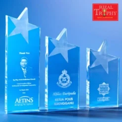 Crystal Star Plaque Exclusive CS914