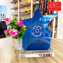 Crystal Star Plaque Medium 8287