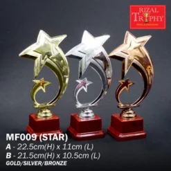 Crystal Star Trophy Budget MF009 (STAR)
