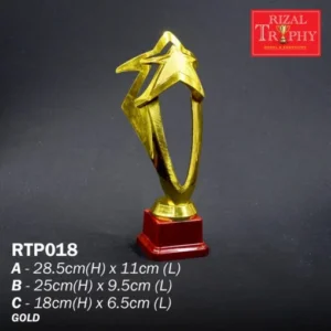Crystal Star Trophy Budget RTP018
