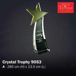 Crystal Star Trophy Exclusive 9053