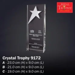 Crystal Star Trophy Exclusive 9172