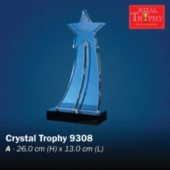 Crystal Star Trophy Exclusive 9308