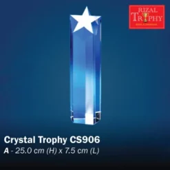Crystal Star Trophy Exclusive CS906