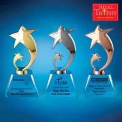 Crystal Star Trophy Medium CS922