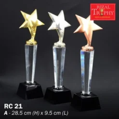 Crystal Star Trophy Medium RC21