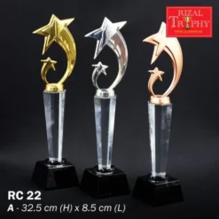 Crystal Star Trophy Medium RC22