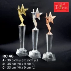 Crystal Star Trophy Medium RC46