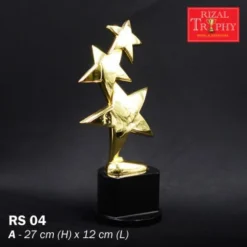 Crystal Star Trophy Medium RS04