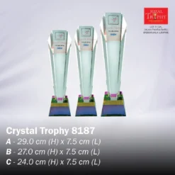 CRYSTAL TROPHY EXCLUSIVE 8187