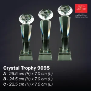 CRYSTAL TROPHY EXCLUSIVE 9095