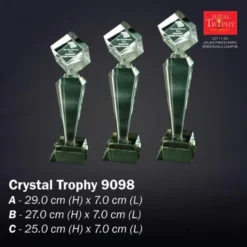 CRYSTAL TROPHY EXCLUSIVE 9098