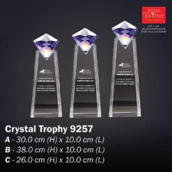 CRYSTAL TROPHY EXCLUSIVE 9257