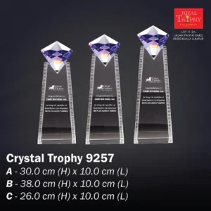 CRYSTAL TROPHY EXCLUSIVE 9257