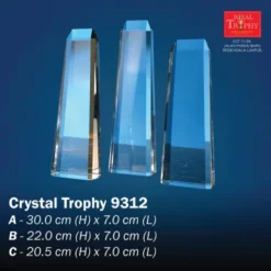 CRYSTAL TROPHY EXCLUSIVE 9312