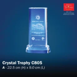 CRYSTAL TROPHY EXCLUSIVE C805