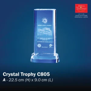 CRYSTAL TROPHY EXCLUSIVE C805