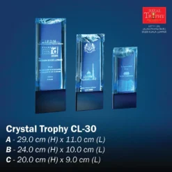 CRYSTAL TROPHY EXCLUSIVE CL-30