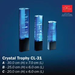 CRYSTAL TROPHY EXCLUSIVE CL-31