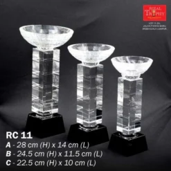 Crystal Trophy Medium RC11