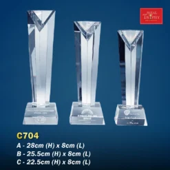 Crystal Trophy C704