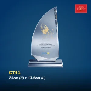 Crystal Plaque C741