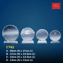 Crystal Plaque C742