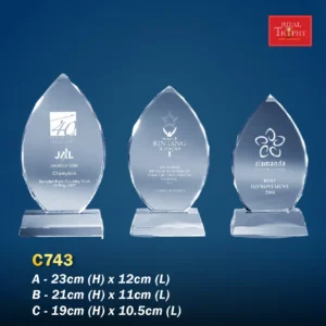 Crystal Plaque C743