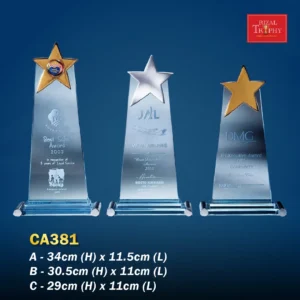 Crystal Plaque CA381