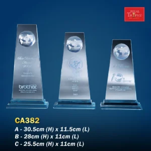 Crystal Plaque CA382