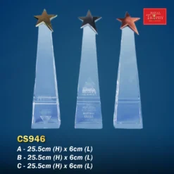 Crystal Trophy CS946