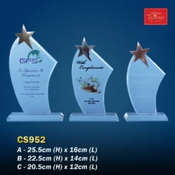 Crystal Plaque CS952