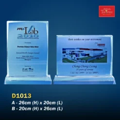 Crystal Plaque D1013