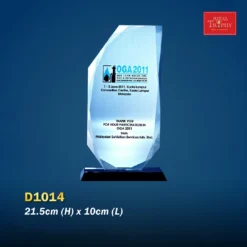 Crystal Plaque D1014