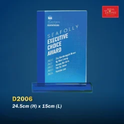 Crystal Plaque D2006
