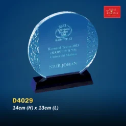 Crystal Plaque D4029