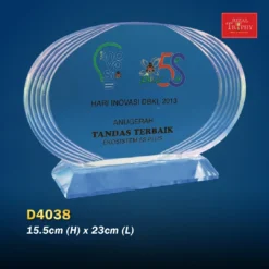 Crystal Plaque D4038
