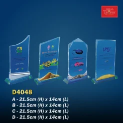 Crystal Plaque D4048