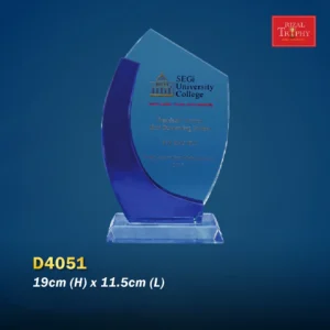 Crystal Plaque D4051