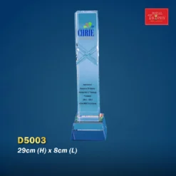 Crystal Trophy D5003