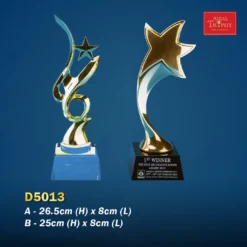Crystal Trophy D5013