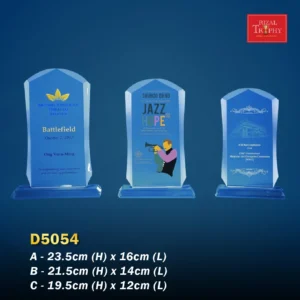 Crystal Plaque D5054