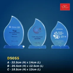 Crystal Plaque D5055