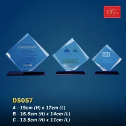 Crystal Plaque D5057
