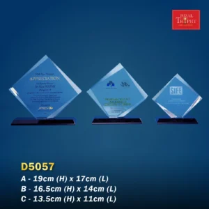 Crystal Plaque D5057