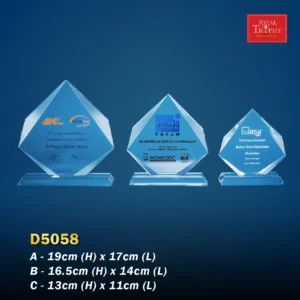 Crystal Plaque D5058