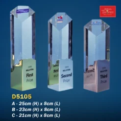 Crystal Trophy D5105