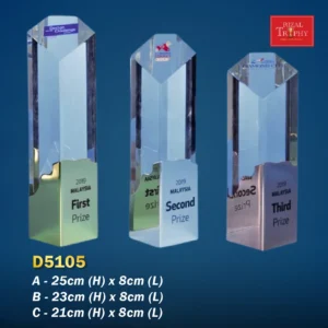 Crystal Trophy D5105