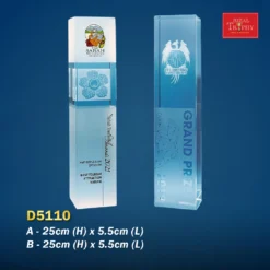 Crystal Trophy D5110